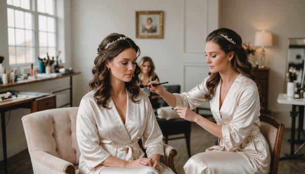 Comment réussir son essai coiffure et maquillage mariage
