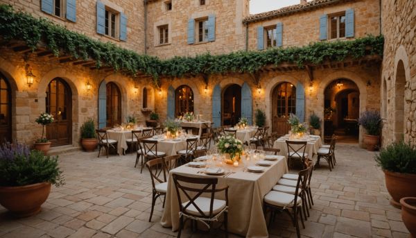 Organiser une réception de mariage dans un mas provençal
