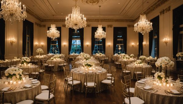 Quel décor imaginer pour un mariage glamour à gogo