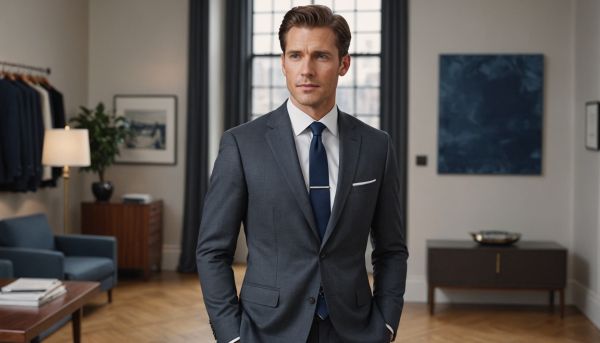 Un costume sur mesure élégant pour affirmer son style